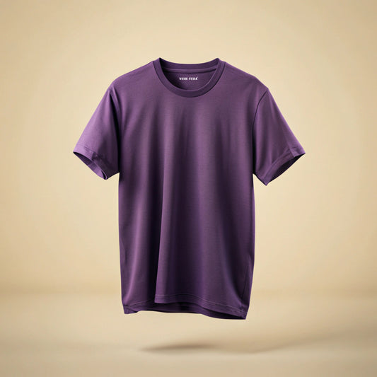 Purple Plain T-Shirt