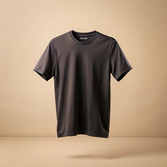 Black Plain T-Shirt