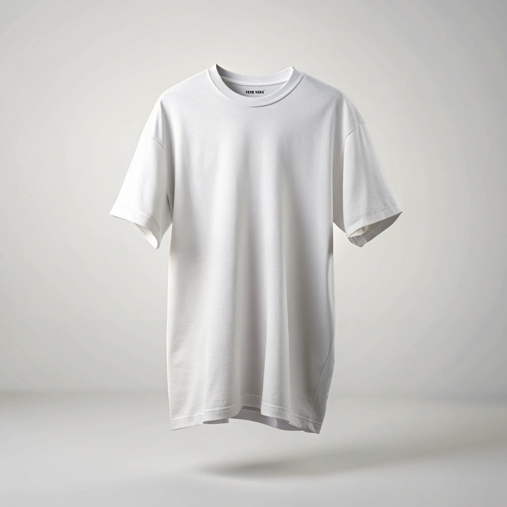White Plain Oversized T-Shirt