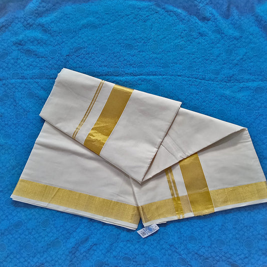 Kuthampully Original Handloom Kasavu Cotton Saree